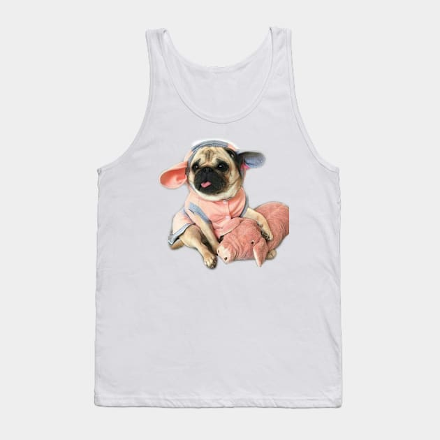 Pet Dog Pull Tank Top by ngoclucbkhn